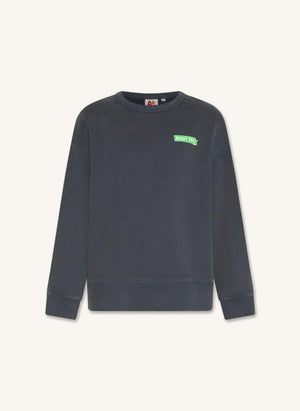 AO76 - Oscar Doggy geri dönüştürülmüş pamuk sweatshirt | Kömür grisi