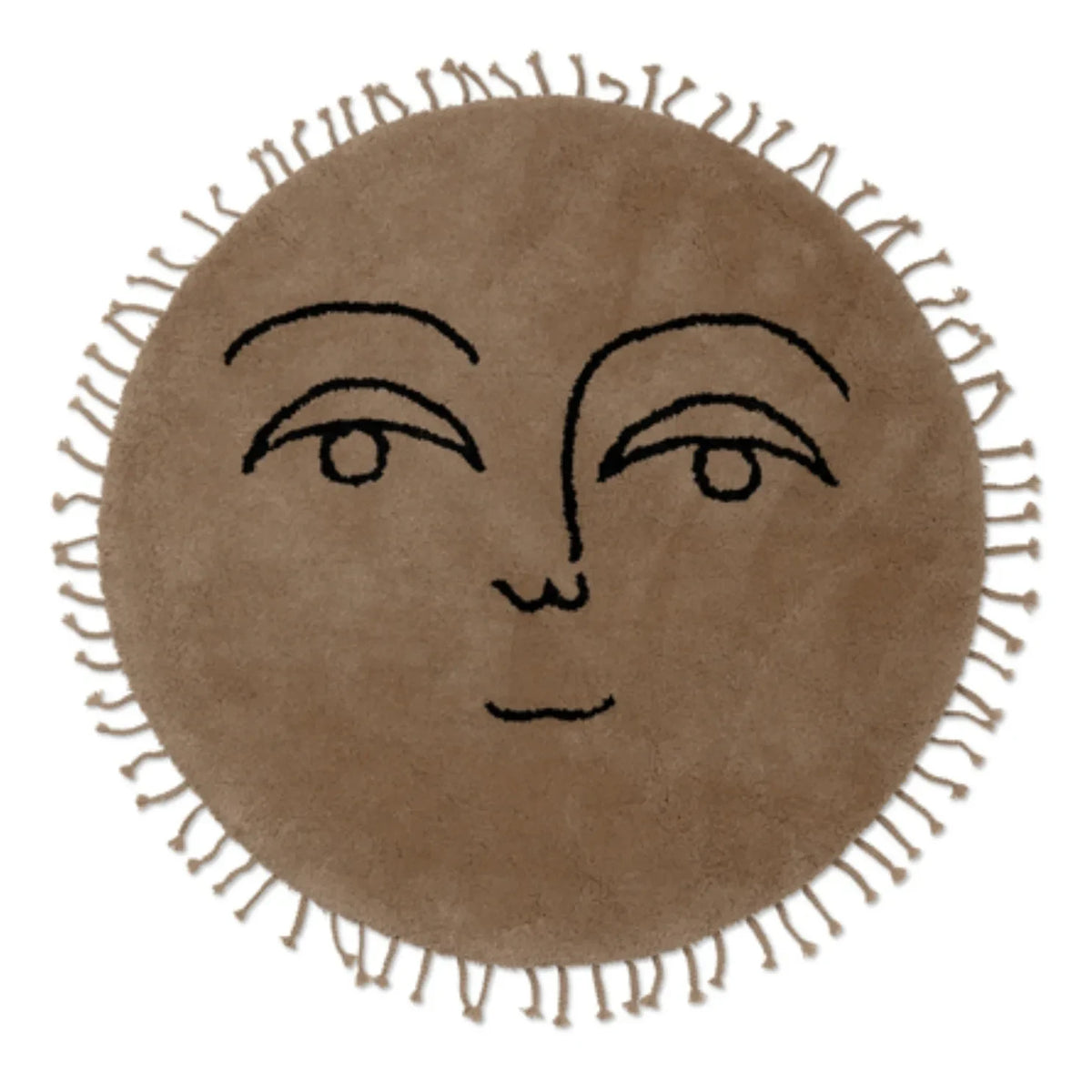 Ferm Living Kids - टसल सन रग