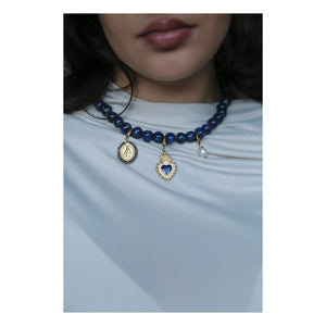 Palas - Seria 2 नेकलेस | नीला