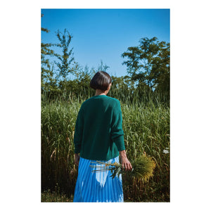 Poudre Organic - Cardigan Mate | हरा