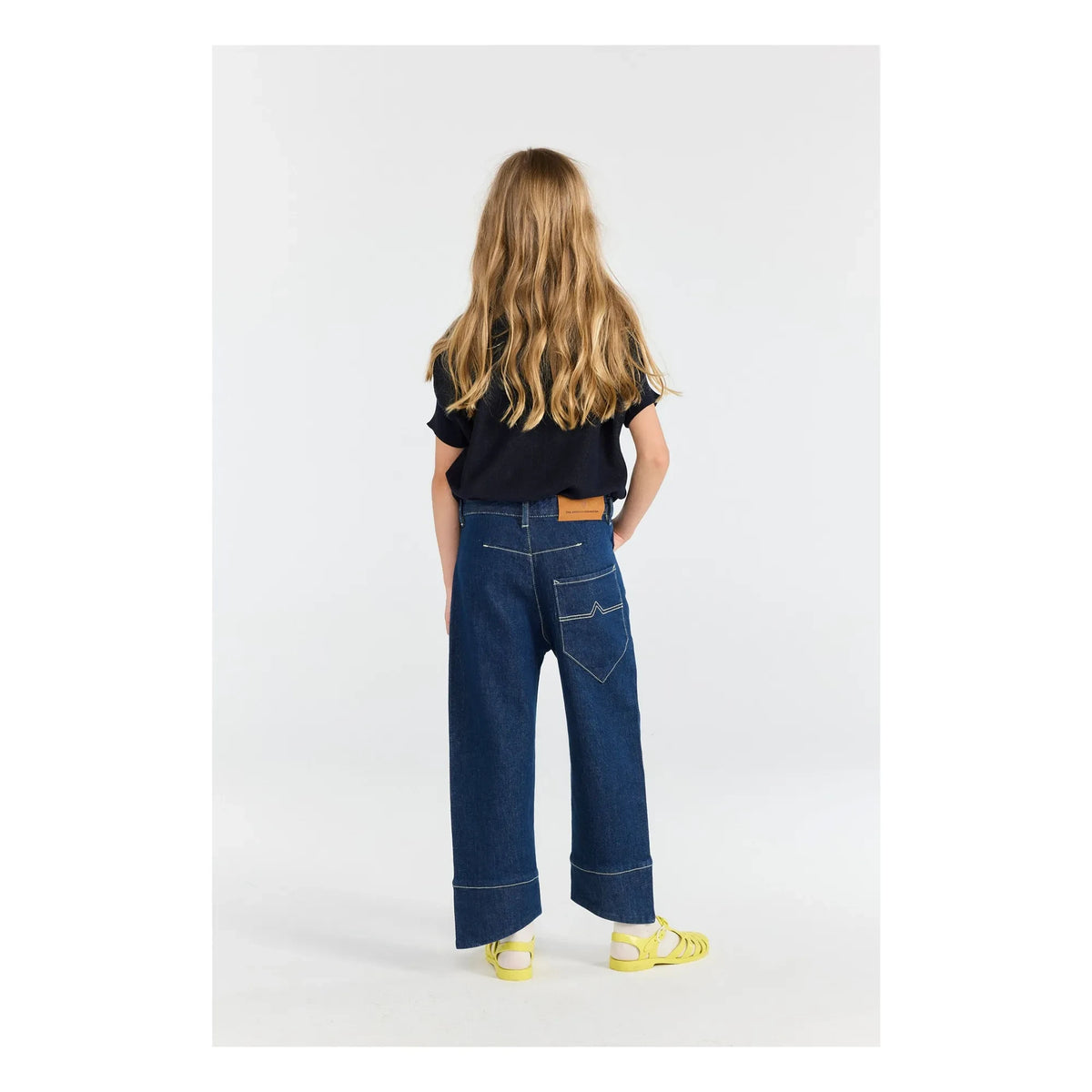 The Animals Observatory - Bat शॉर्ट स्लीव स्वेटर | डार्क ब्लू