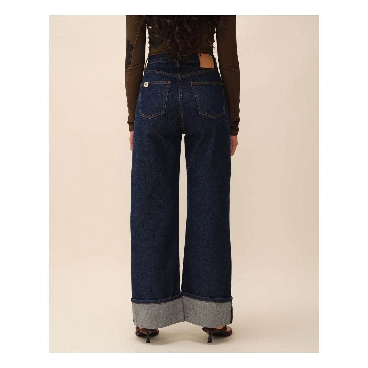 Nitah - Marwa Organik Pamuk Jeans | Denim brut