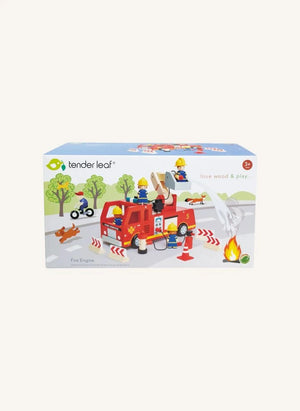 Tender Leaf Toys - दमकल की गाड़ी