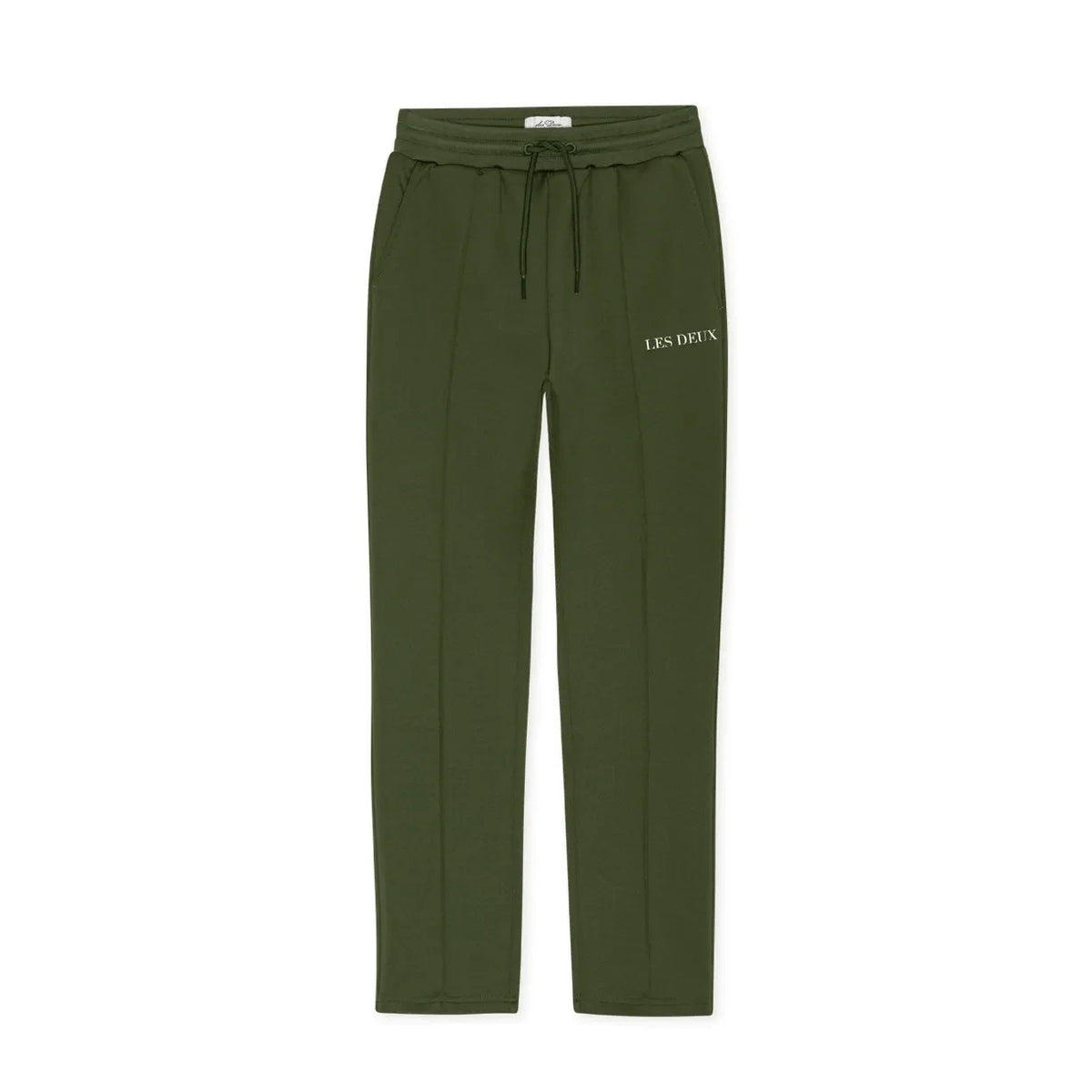 Les Deux - दो प्रकार के रिसाइकल्ड फाइबर का उपयोग करके निर्मित सिग्नेचर जॉगर पैंट | खाकी