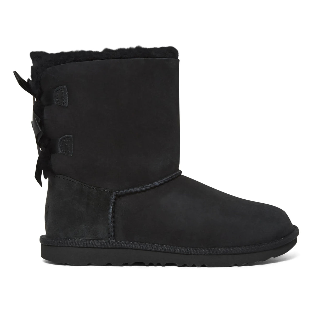 UGG - Bailey Bow Astarlı Süet Botlar | Siyah