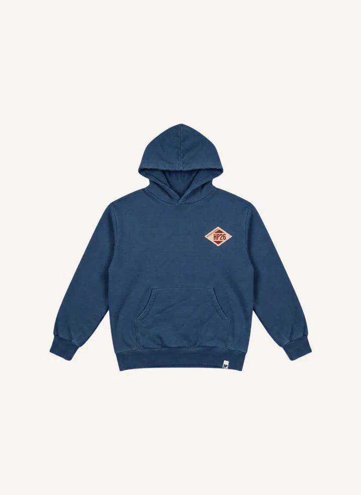Hundred Pieces - Pat Freedom Organik Pamuklu Sweatshirt | Gri mavi