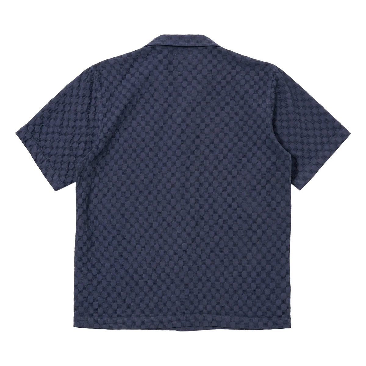 Universal Works - Chemise Road Gömlek Nokta Waffle | Lacivert
