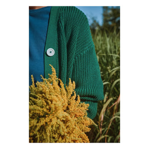Poudre Organic - Cardigan Mate | हरा