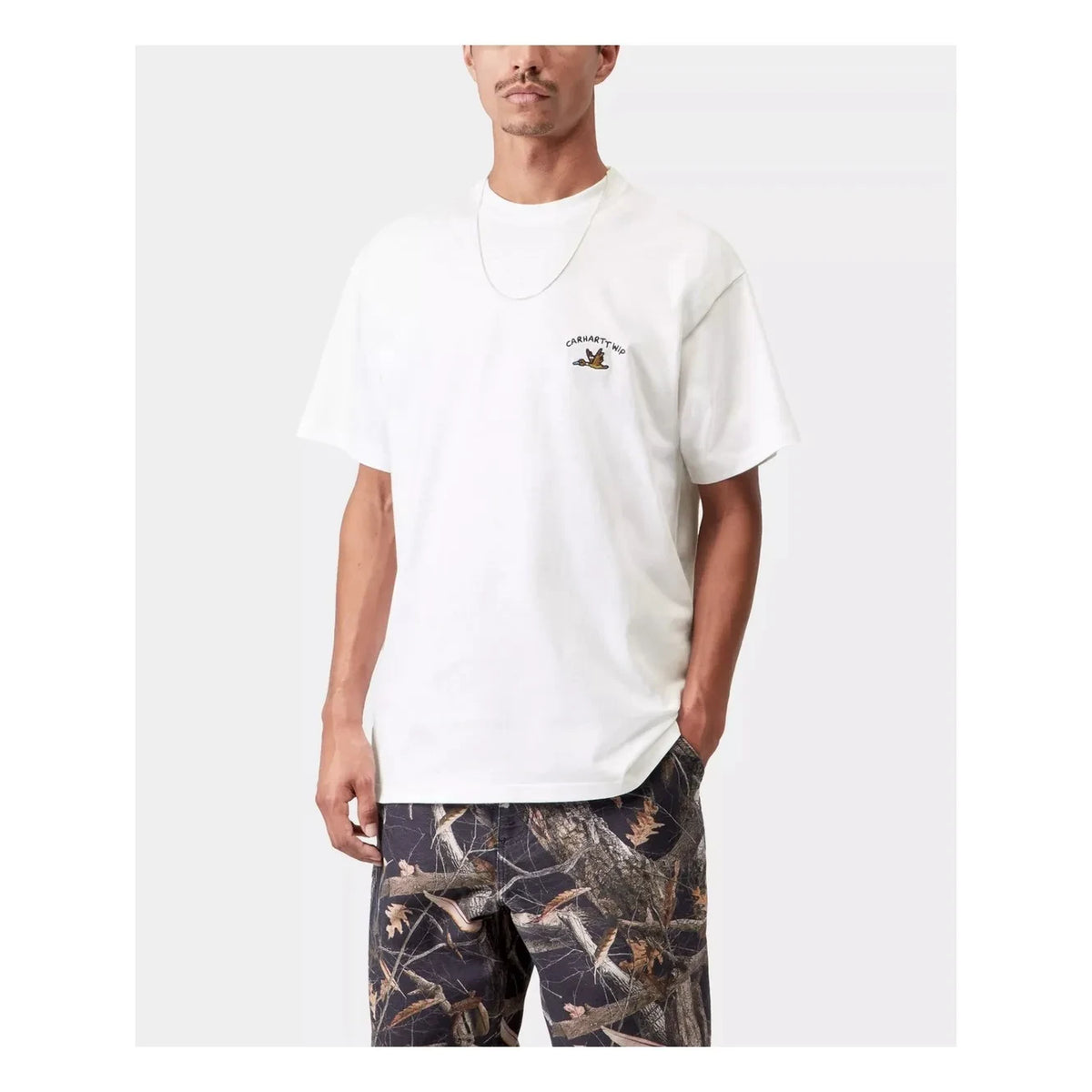 Carhartt WIP - एनिमेटेड डक्स टी-शर्ट | सफ़ेद