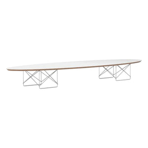 Vitra - अण्डाकार मेज़ (Elliptical Table) ETR - चार्ल्स और रे ईम्स, 1951 | सफ़ेद