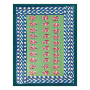लिसा कॉर्टी - नीना बेडस्प्रेड | नीला