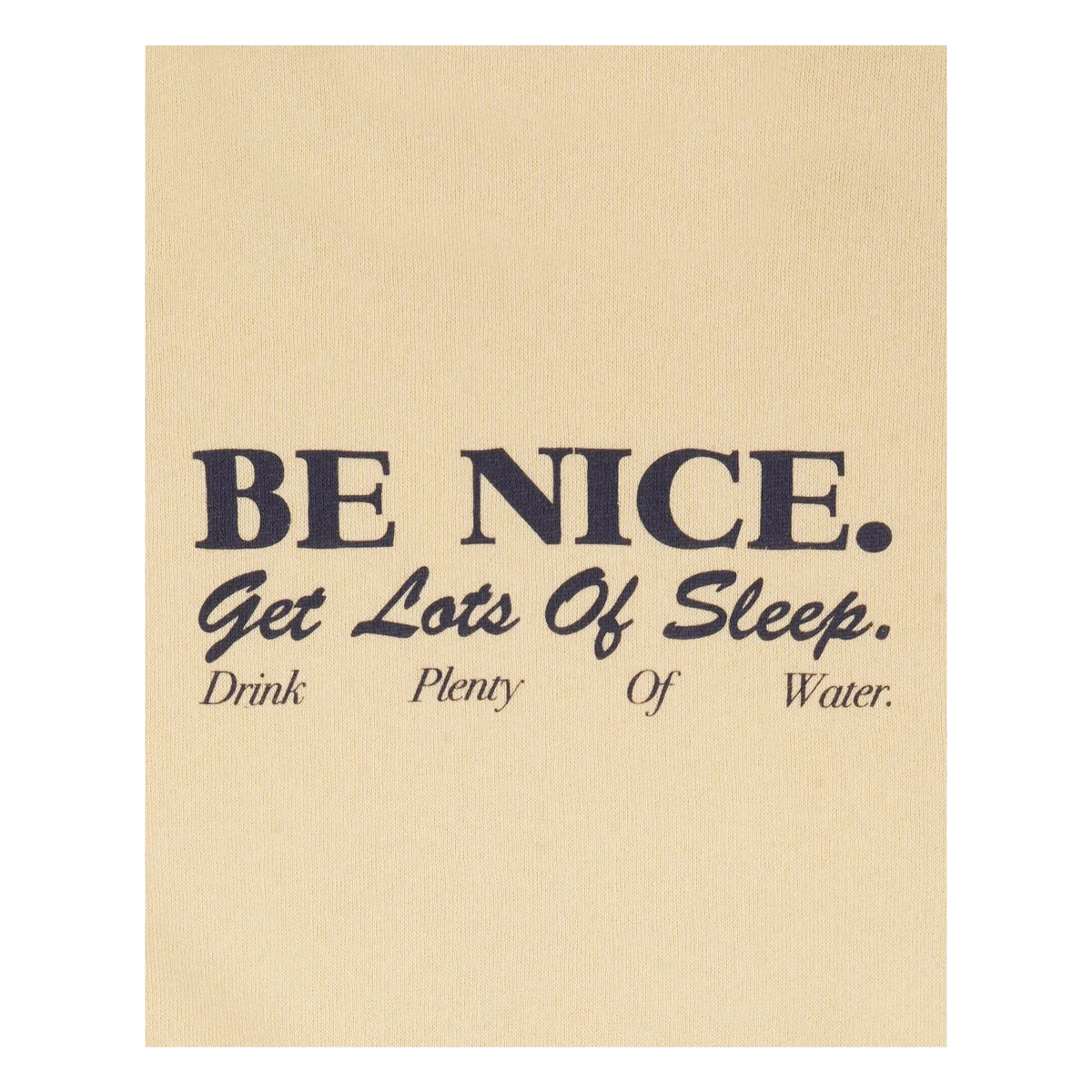 Sporty & Rich - Sweat Be Nice | हल्का पीला
