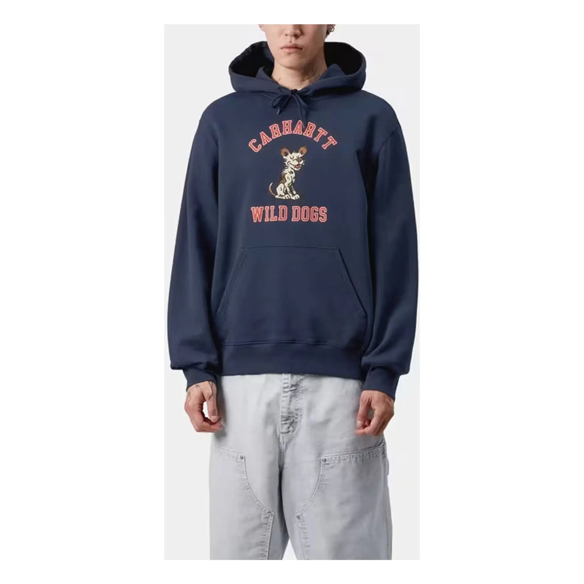 Carhartt WIP - Wild Dog हूडी | गहरा नीला