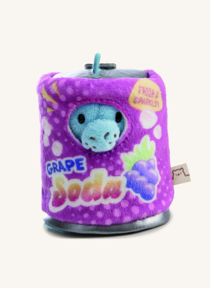 Nici - Soda Kıyafetli Wilbur Deniz İneği Peluş Oyuncak | Mavi