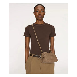 Mansur Gavriel - Cloud Clutch çantası | Boz kahverengi