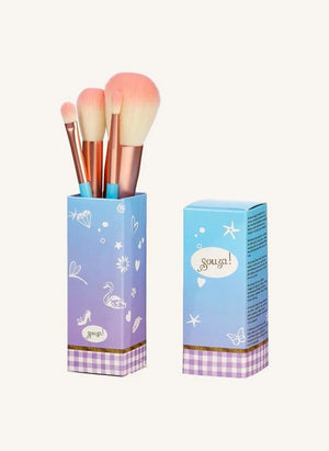 Souza - Çocuk Makyaj Fırçaları - 4'lü Set