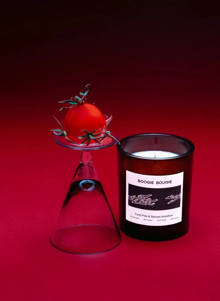 Boogie Bougie - Tüylü Ateş ve Baharatlı Hırs Mum - 270g