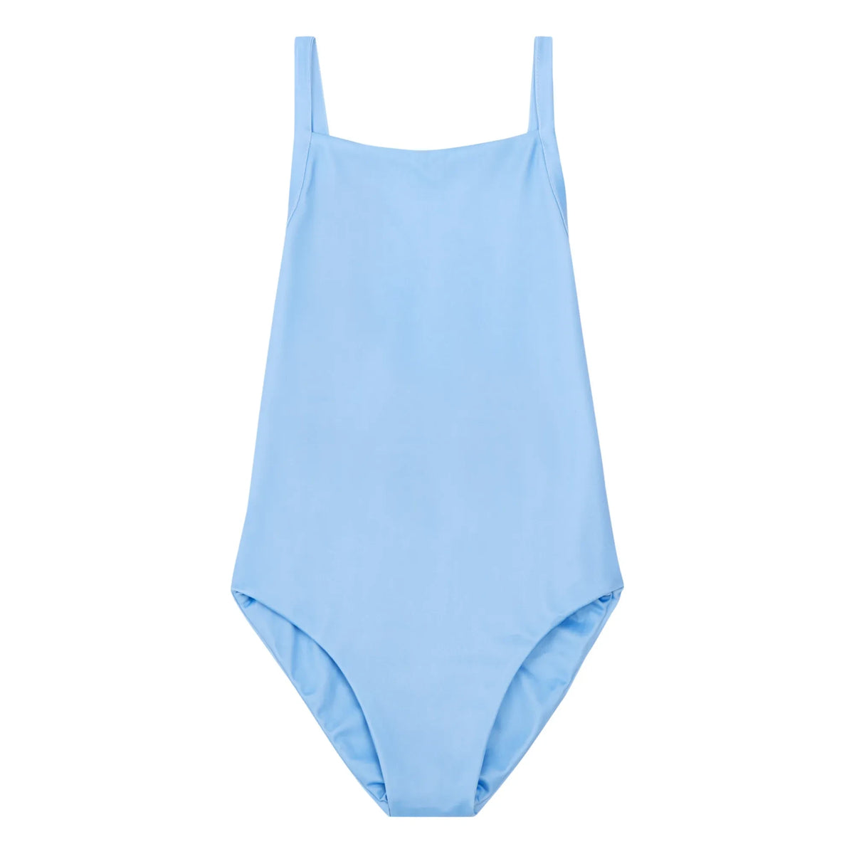 Ina Swim - Mara रिसाइकिल नायलॉन वन-पीस स्विमसूट | हल्का नीला