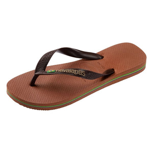 Havaianas - ब्राज़ील लोगो फ्लिप-फ्लॉप | भूरा