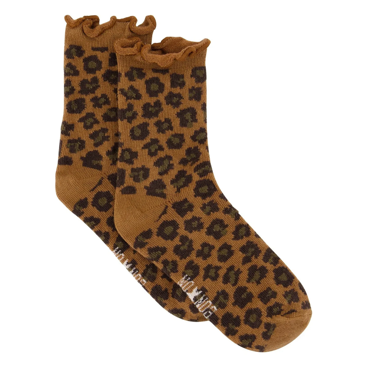 Bonton - तेंदुए के मोज़े | भूरा