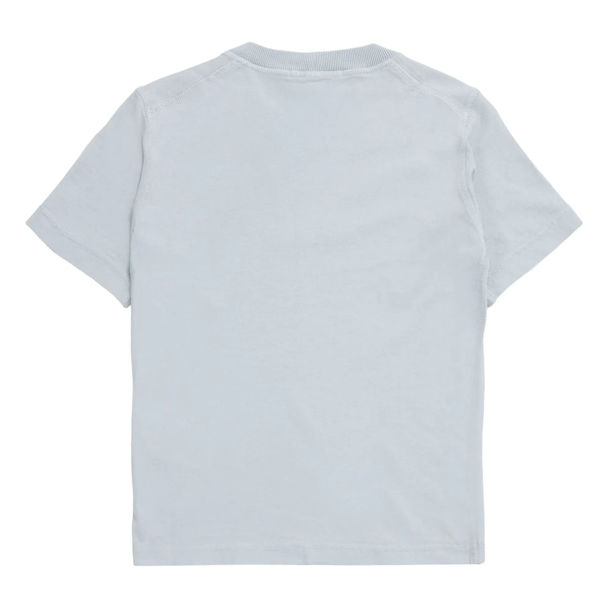 Stone Island - लोगो टी-शर्ट | हल्का नीला