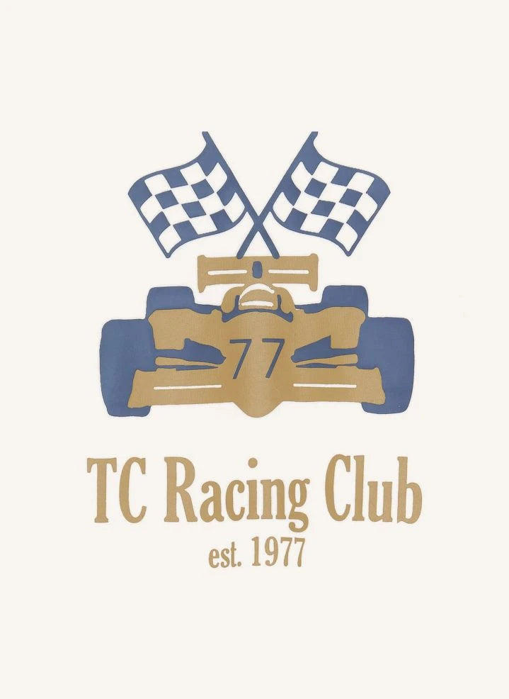 Tartine et Chocolat - TC Racing Club टी-शर्ट | मस्टर्ड