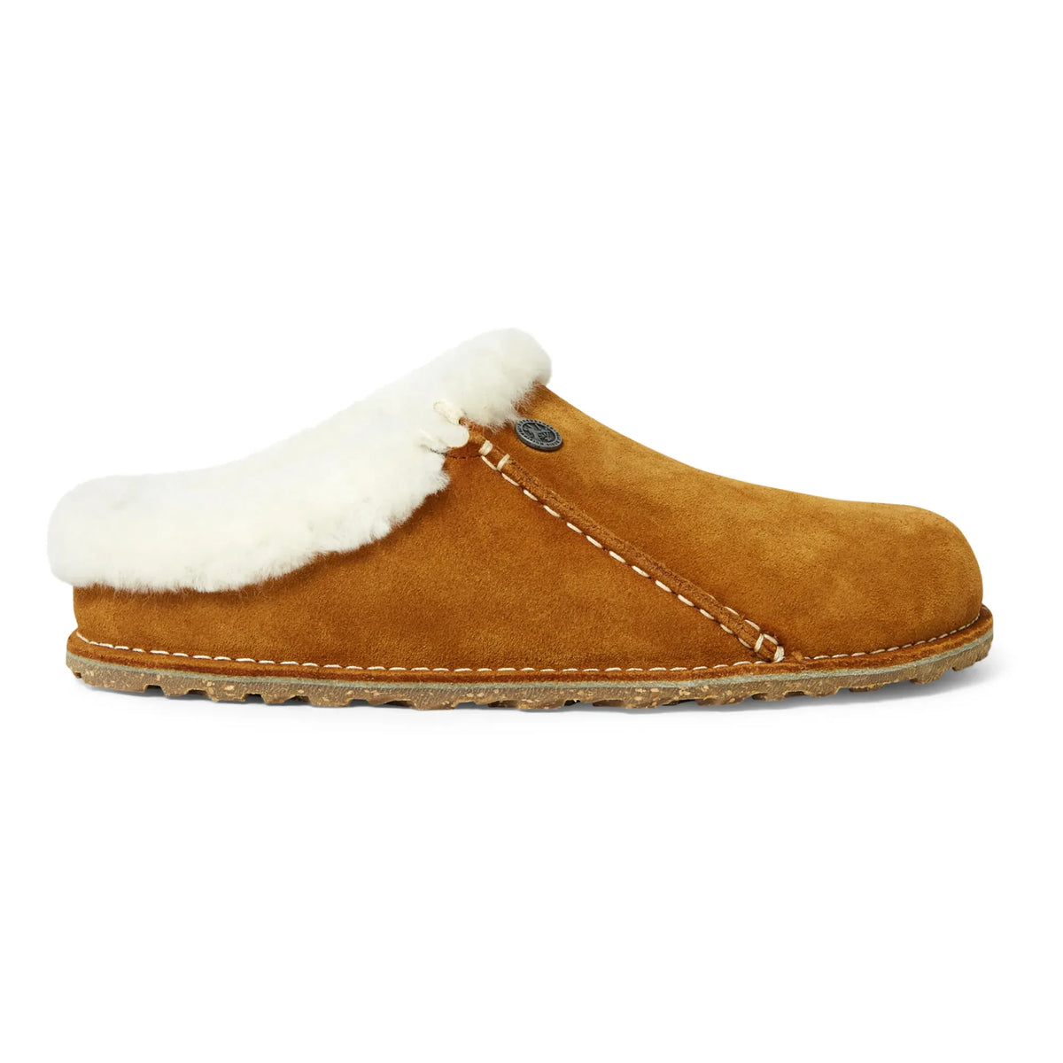 BIRKENSTOCK - Zermatt Premium Shearling स्लिपर - एडल्ट कलेक्शन | कैमल