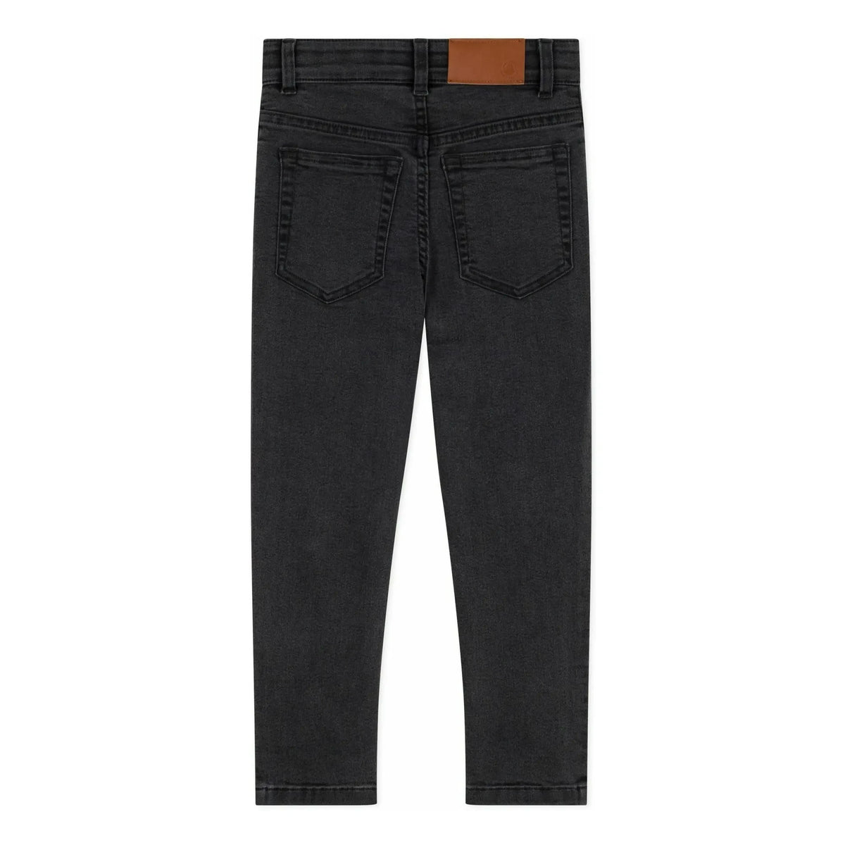 Petit Bateau - स्लिम फिट जींस | काला