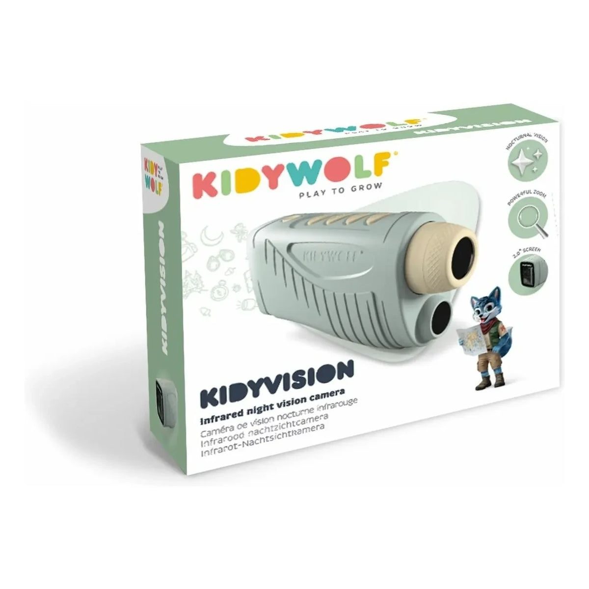 Kidywolf - Kidyvision इन्फ्रारेड नाइट विजन कैमरा | सेज