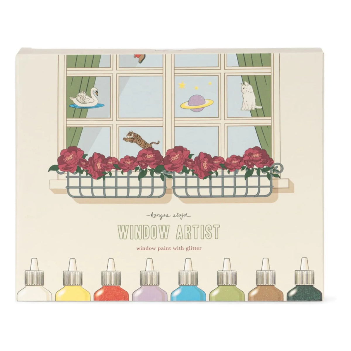 Konges Sløjd - खिड़की सजावट किट