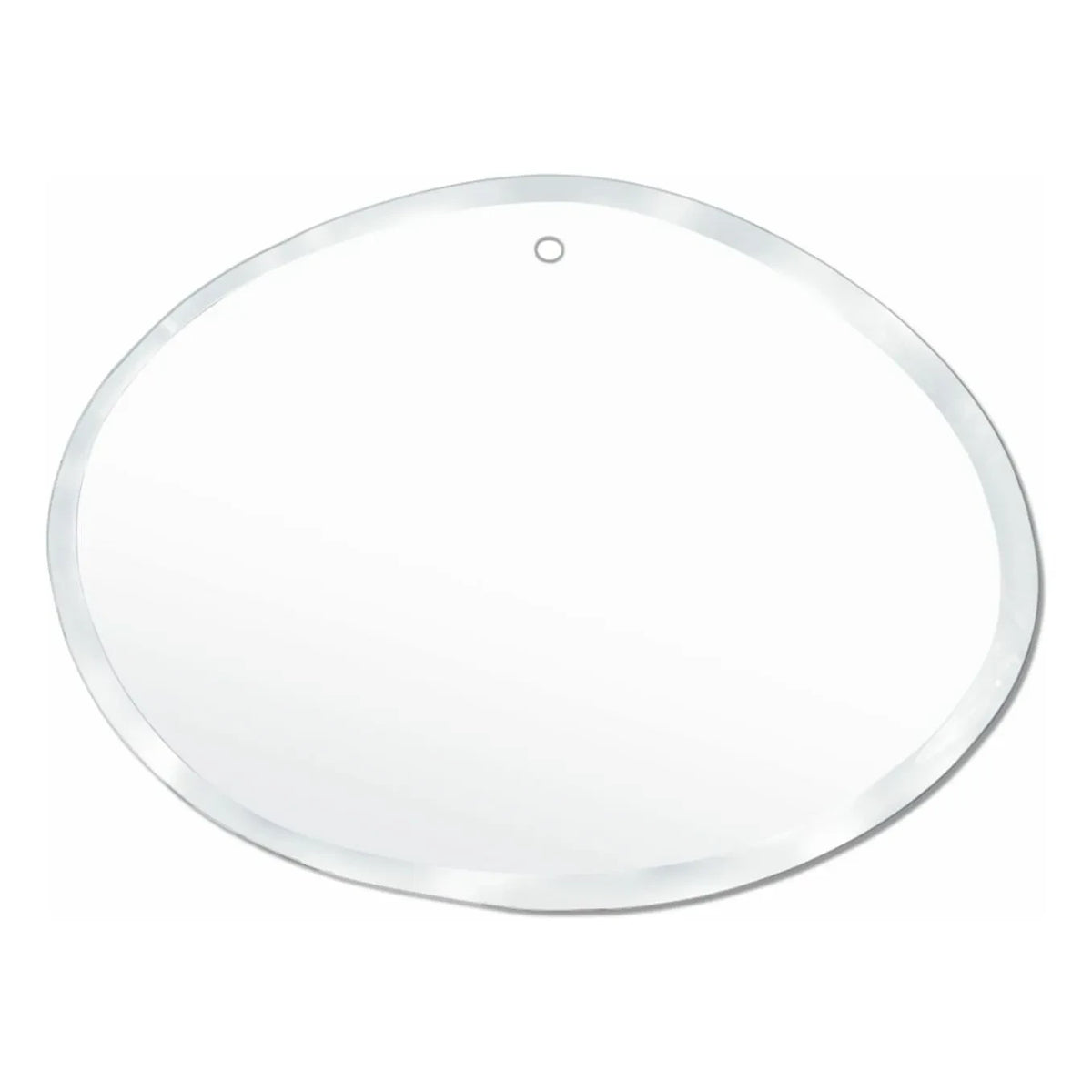 M Nuance - Ekstra İnce Pahlı Ayna - Rastgele Yatay Oval Form 55x40 cm
