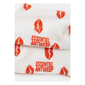 Essentiel Antwerp - Jisous Lips मोज़े | सफ़ेद