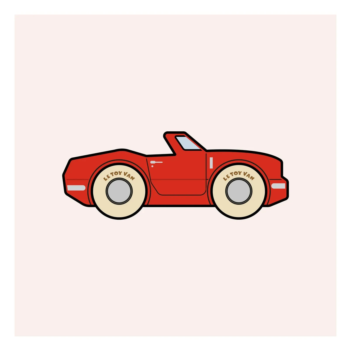 Le Toy Van - Marc's Car | लाल