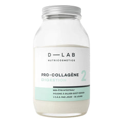 D-LAB NUTRICOSMETICS - प्रो-कोलेजन डाइजेस्टिव गट हेल्थ पाउडर - 500 मिली
