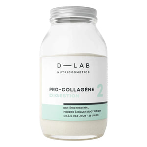 D-LAB NUTRICOSMETICS - प्रो-कोलेजन डाइजेस्टिव गट हेल्थ पाउडर - 500 मिली