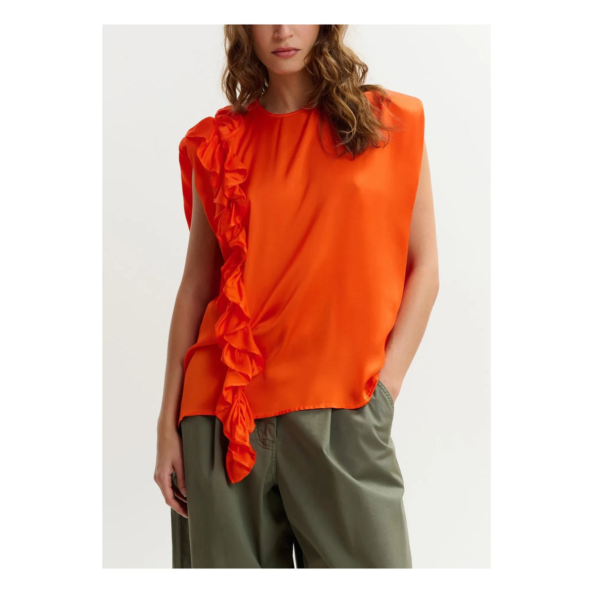 Essentiel Antwerp - Top Joey | नारंगी