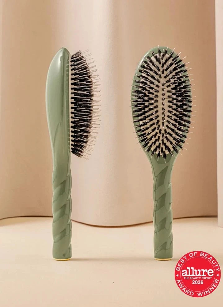 La Bonne Brosse - L'Indispensable Saç Fırçası No. 02 - Bakım ve Açma | Badem yeşili