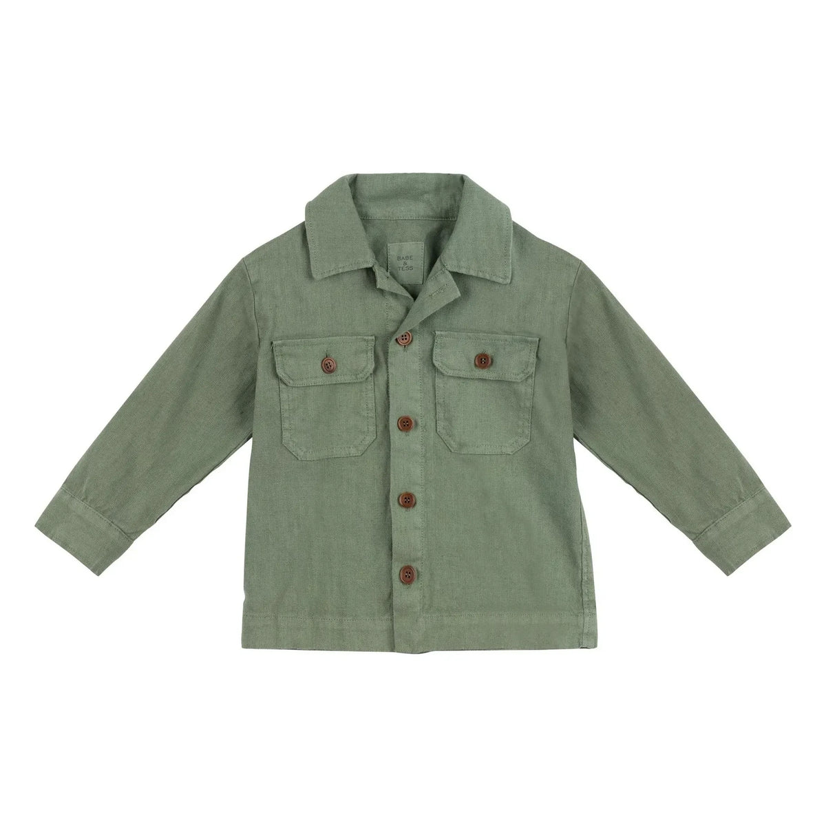 Babe & Tess - Léo overshirt | Yeşil