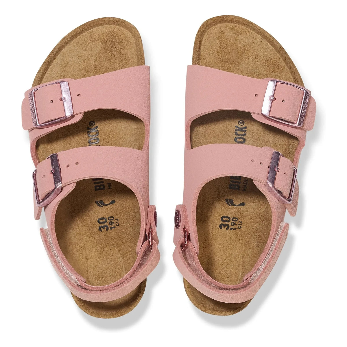 BIRKENSTOCK - Sandaletler Milano AS Çocuk Birko-Flor Birkibuc | Pembe