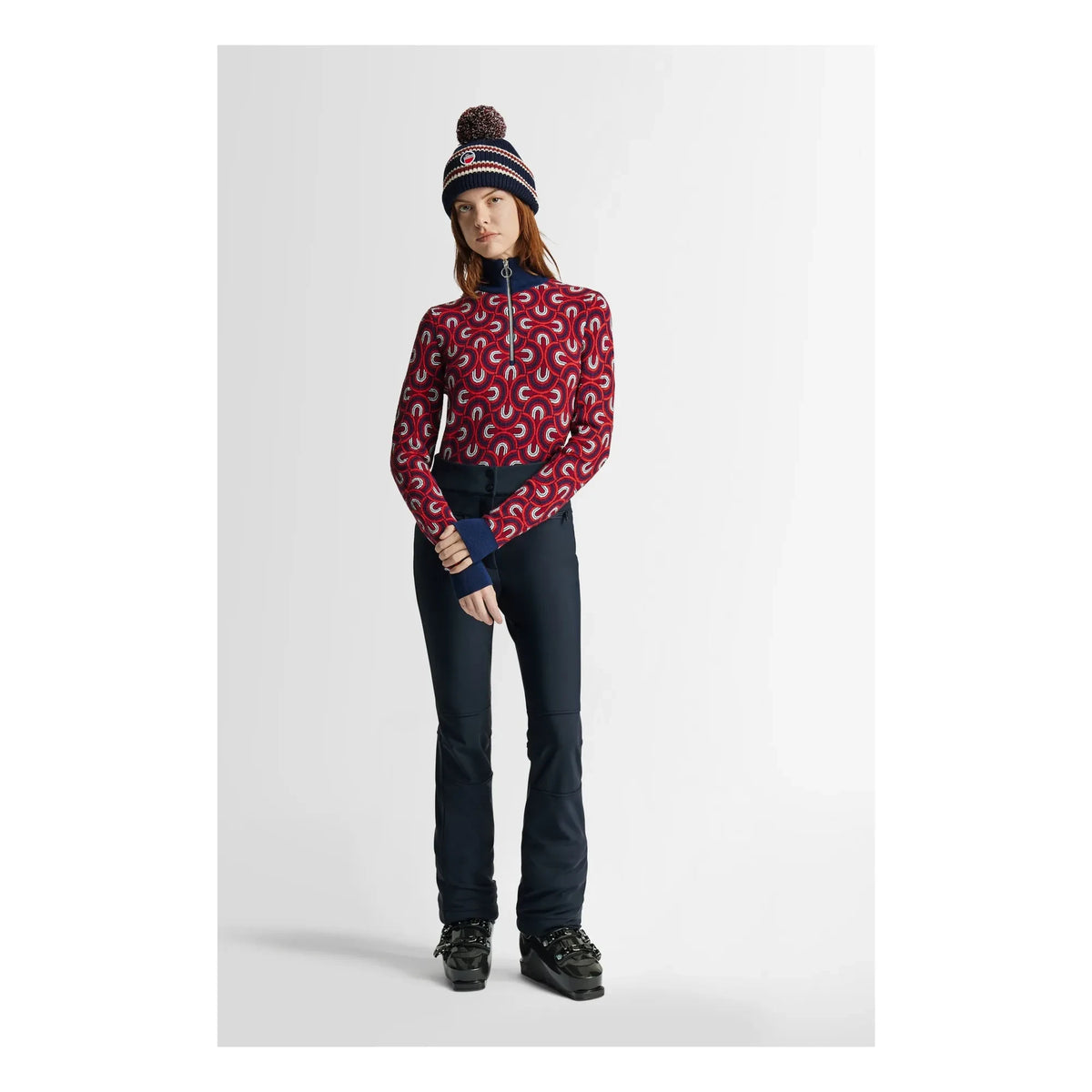 Fusalp - Knit Pill Kazak | Mahogany