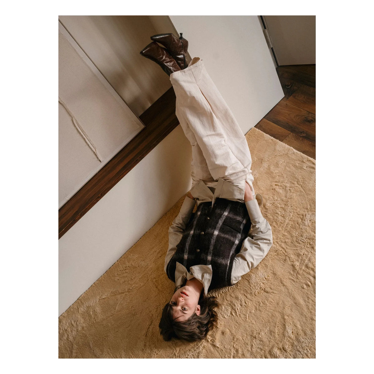 Augusta - Paula Kroko Desenli Çizme | Çikolata