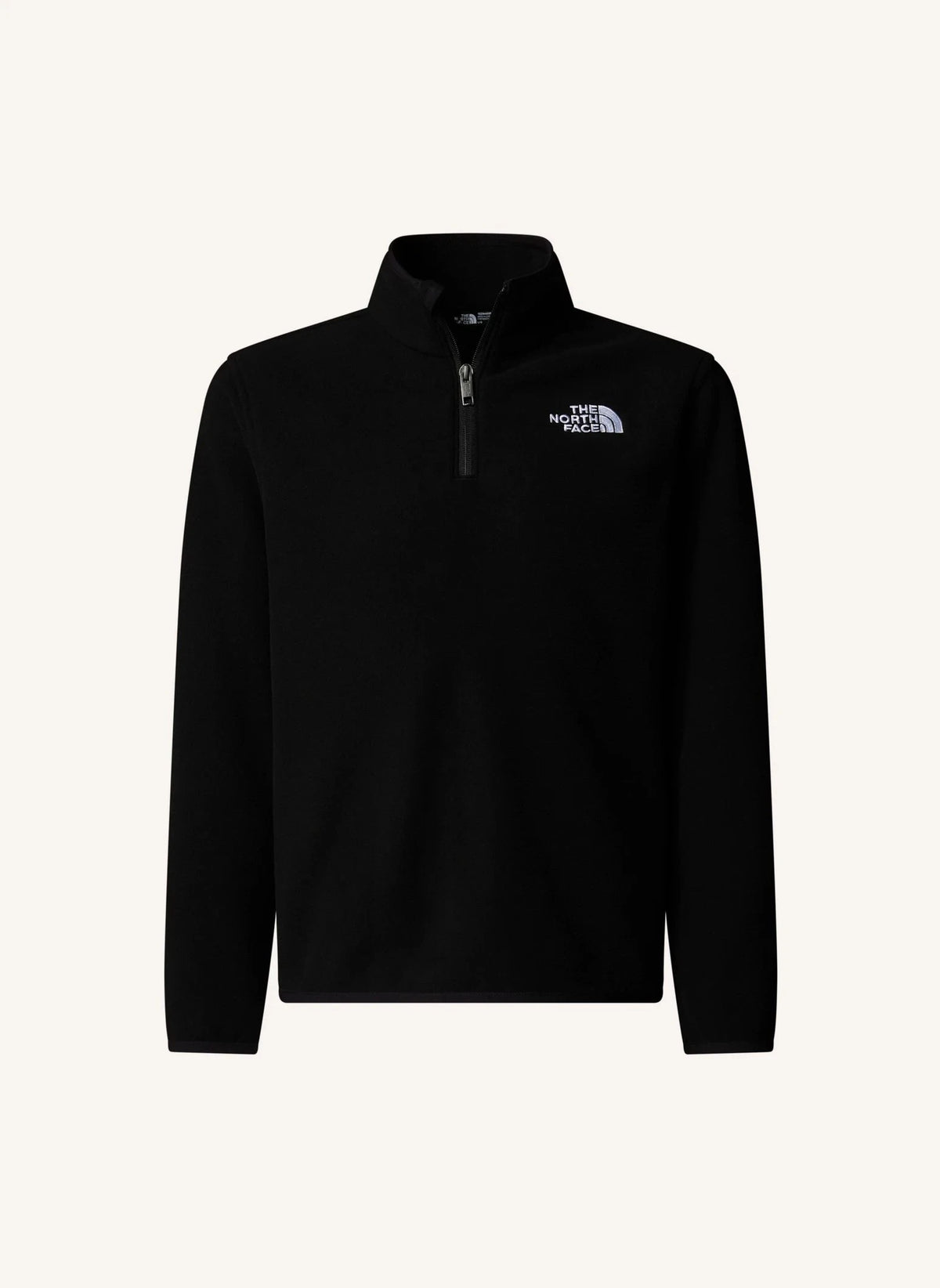 The North Face - Glacier fleece 1/4 Fermuarlı | Siyah