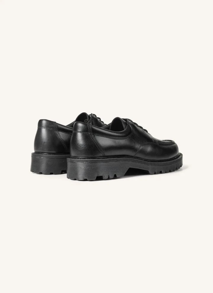 Garment Project - Pete Moc Toe Deri Derby Ayakkabılar | Siyah
