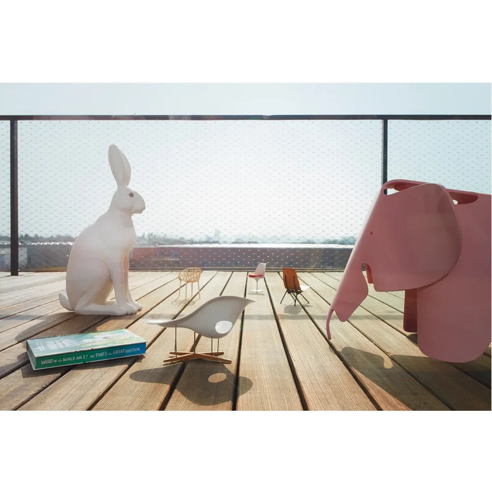 Vitra - Eames Elephant Charles & Ray Eames, 1945 | नीलापन लिए हुए स्लेटी (Mavimsi gri)