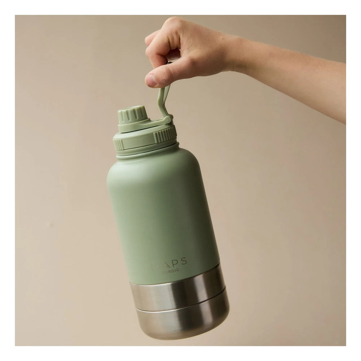 Haps Nordic - Haps Go köpek matarası - 900 ml | Mint Yeşili