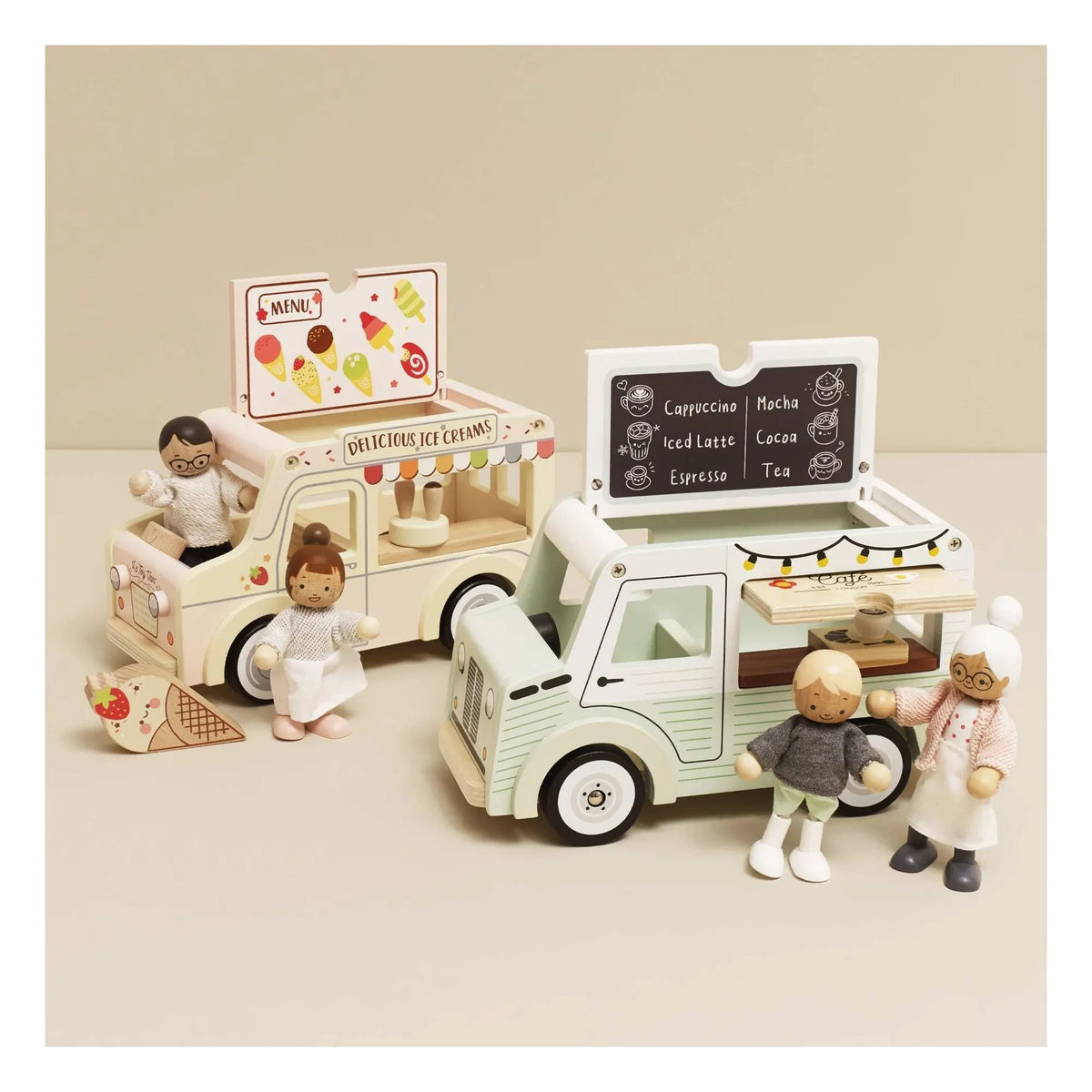 Le Toy Van - Café Doll Van | हल्का नीला