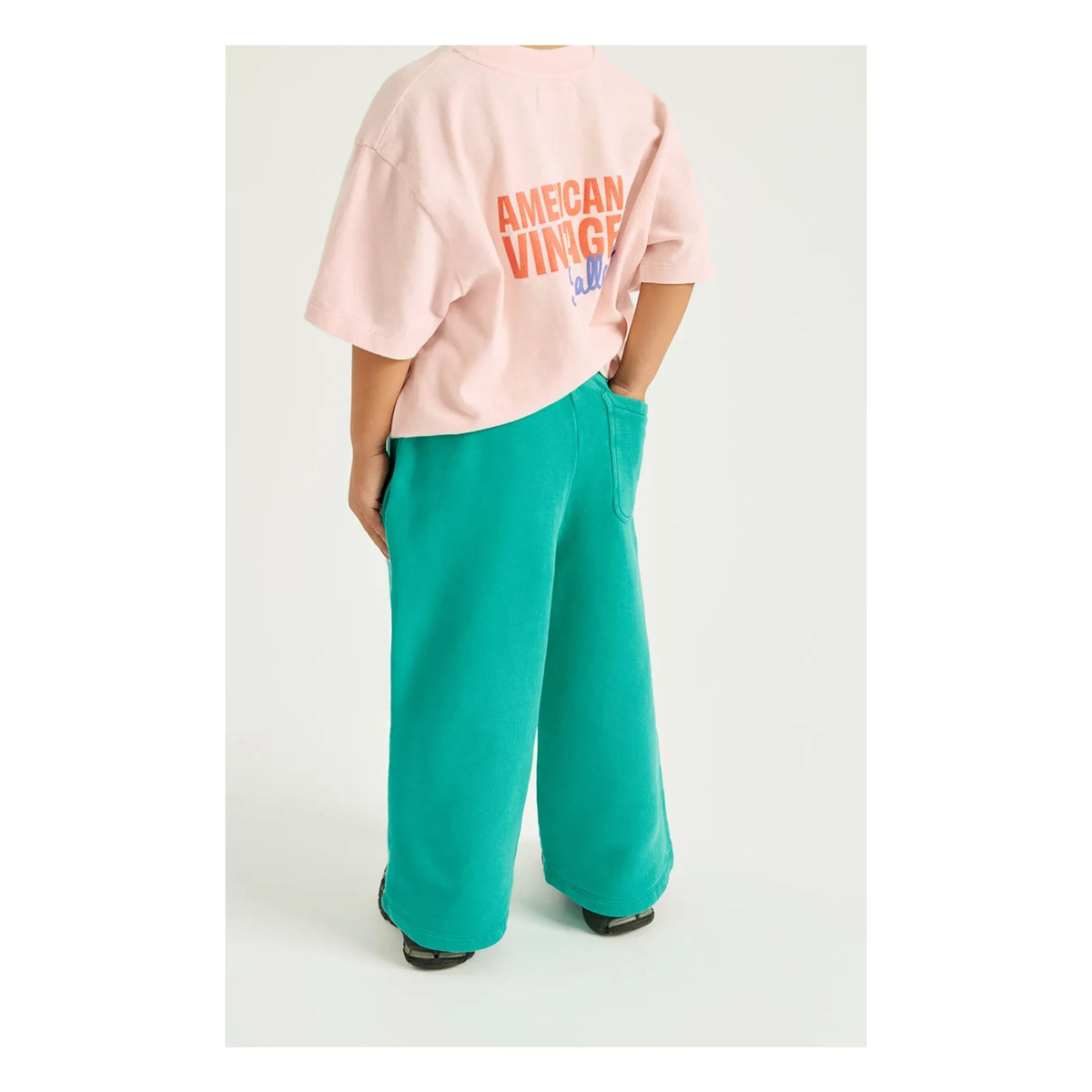 American Vintage - American Vintage X Smallable सहयोग - Ykobow टी-शर्ट | हल्का गुलाबी