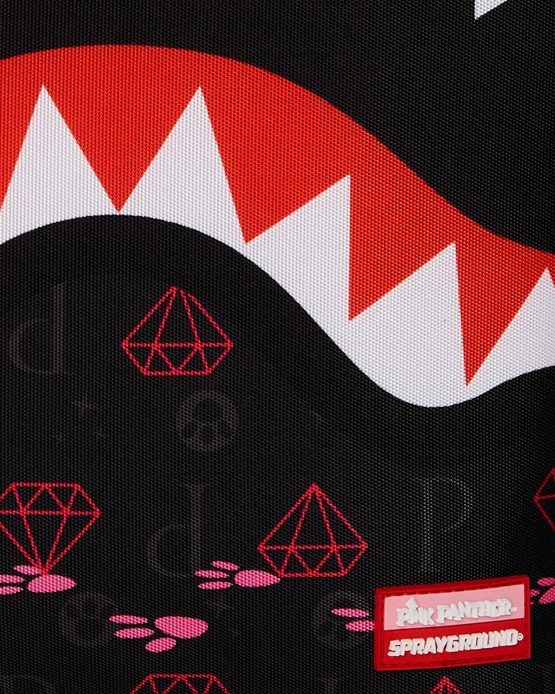 Sprayground - गुलाबी पैंथर पंजा निशान Dlxr पीठ बैग