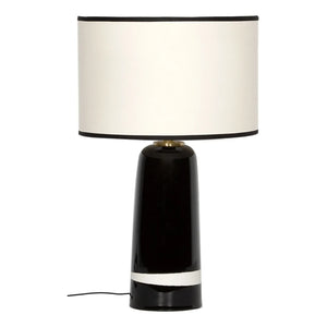 Maison Sarah Lavoine - Sicilia टेबल लैंप H50cm | ब्लैक रेडिश