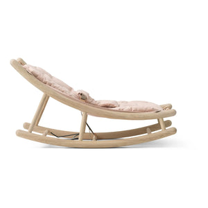 Oliver Furniture - ओक बेबी और टॉडलर रॉकिंग चेयर | गुलाबी